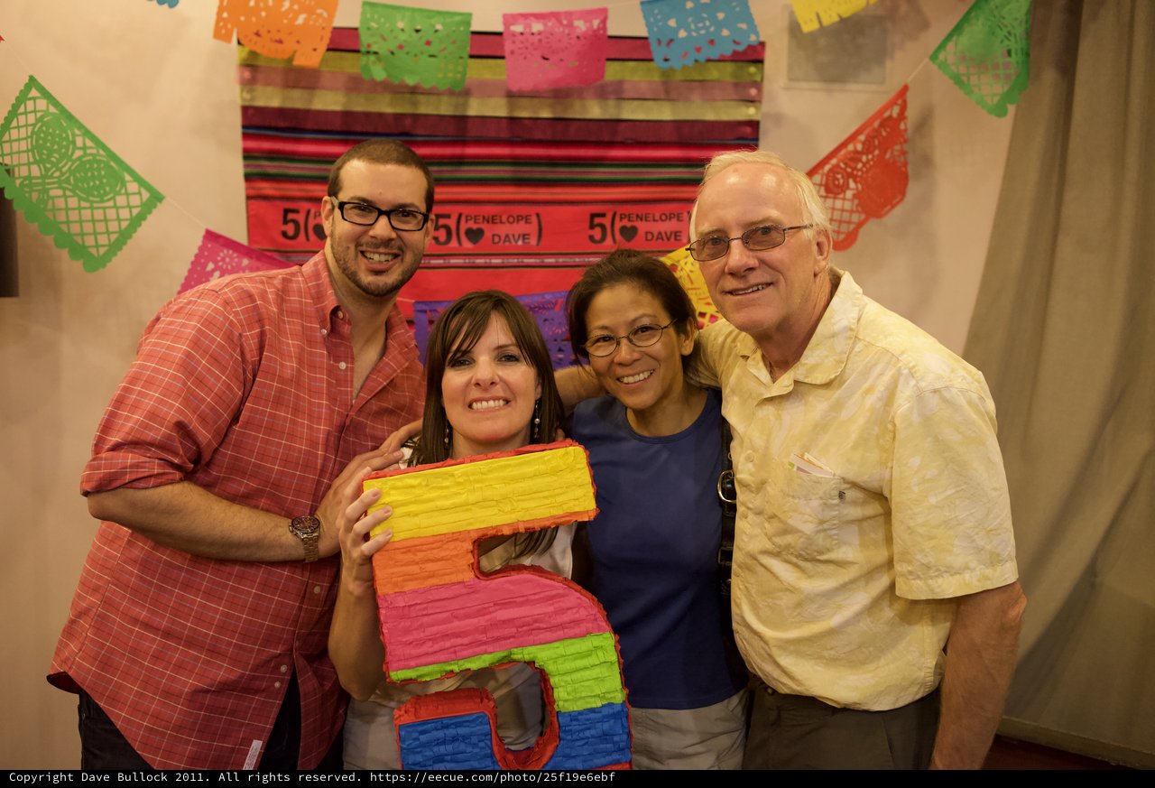 Five-Year Anniversary Fiesta Celebration with Friends
