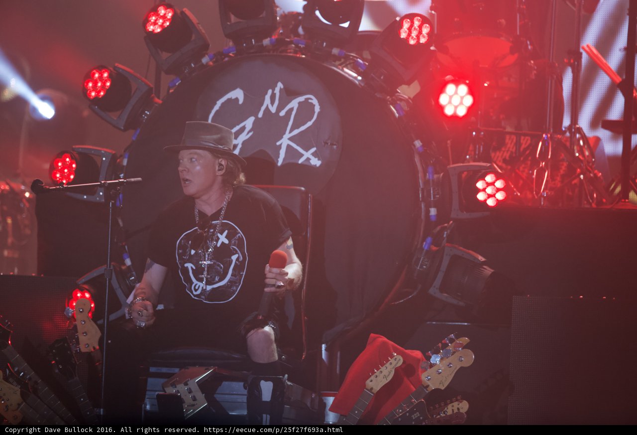 Axl Rose Rocks Out at Coachella