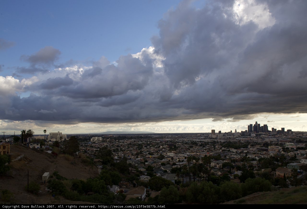Skyline View From Hilltop