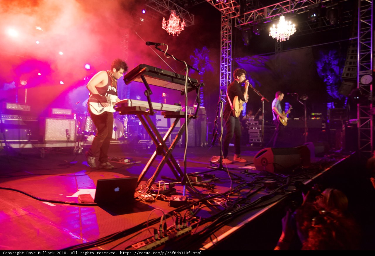 Lighting Up the Night: A Rock Concert Performance