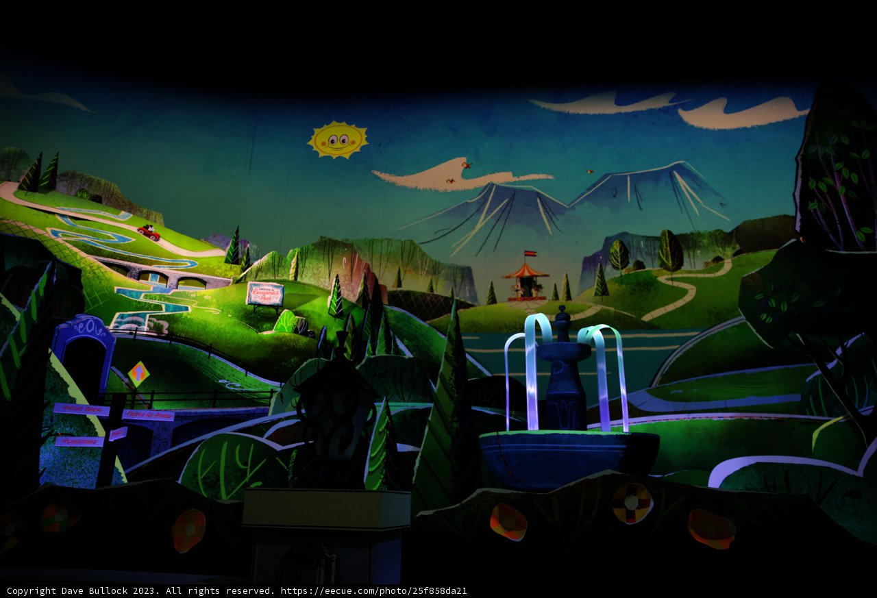 Magical Mural at the Happiest Place on Earth
