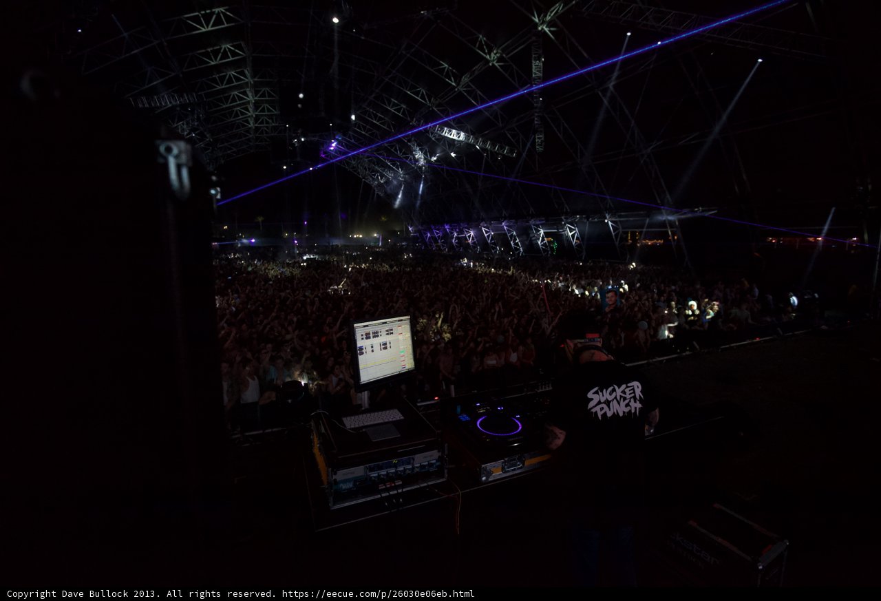 DJ Rocks the Crowd at Coachella Weekend 2