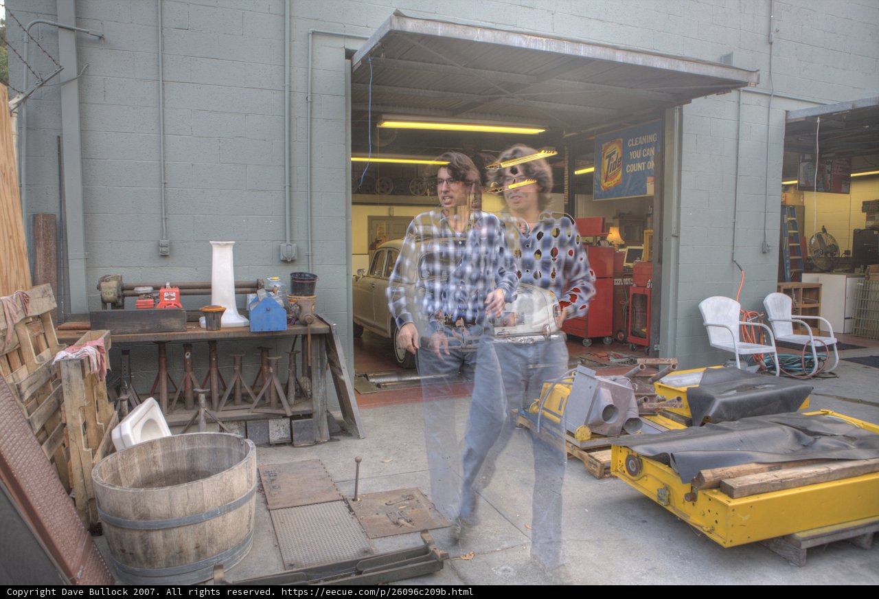 Working in the Woodshop
