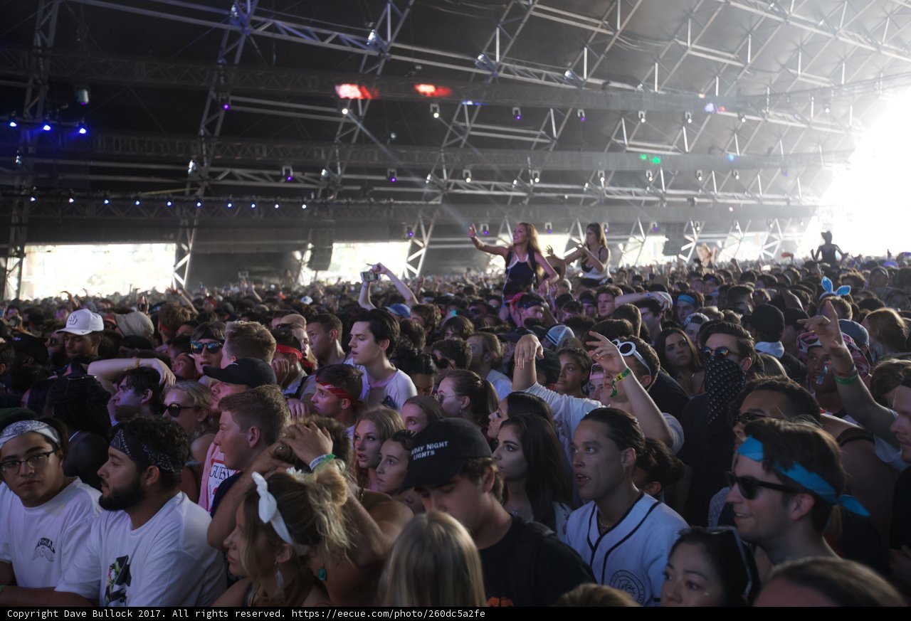 Coachella Crowd Goes Wild
