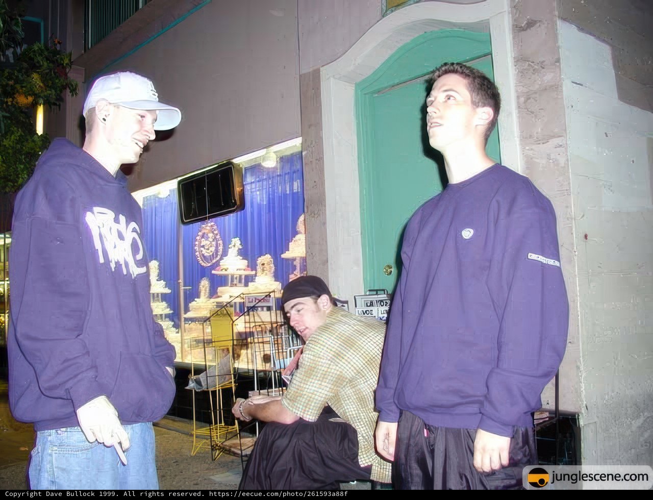 Jeremy Wotherspoon in Blue Sweatshirt