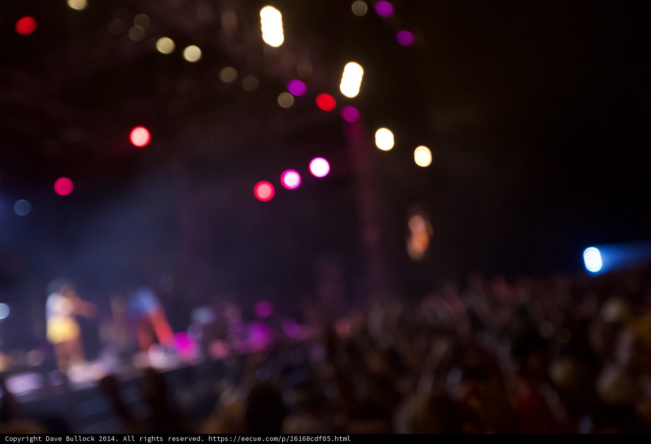 Blurred Lights: Rocking Out at Coachella