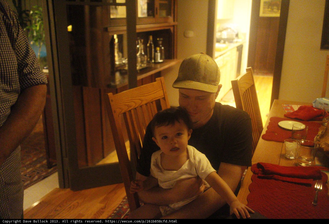 Father and Son Dining