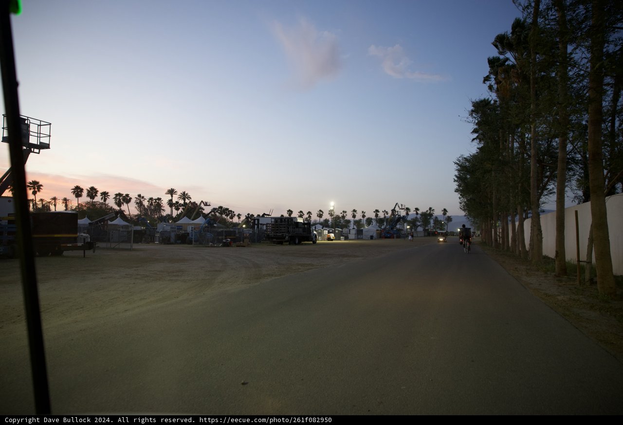 Twilight Preparations at Coachella 2024