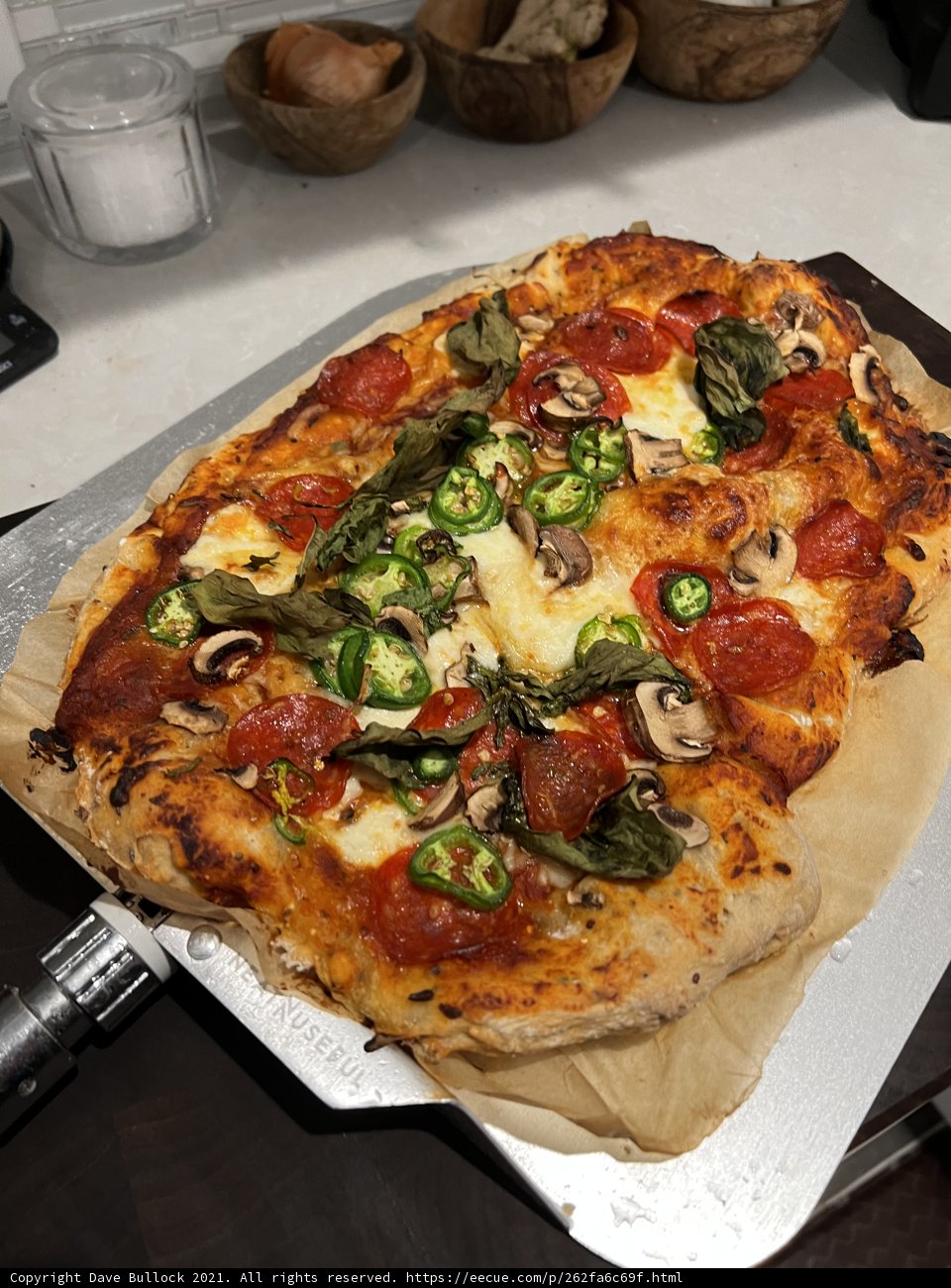 Perfectly Presented Pizza