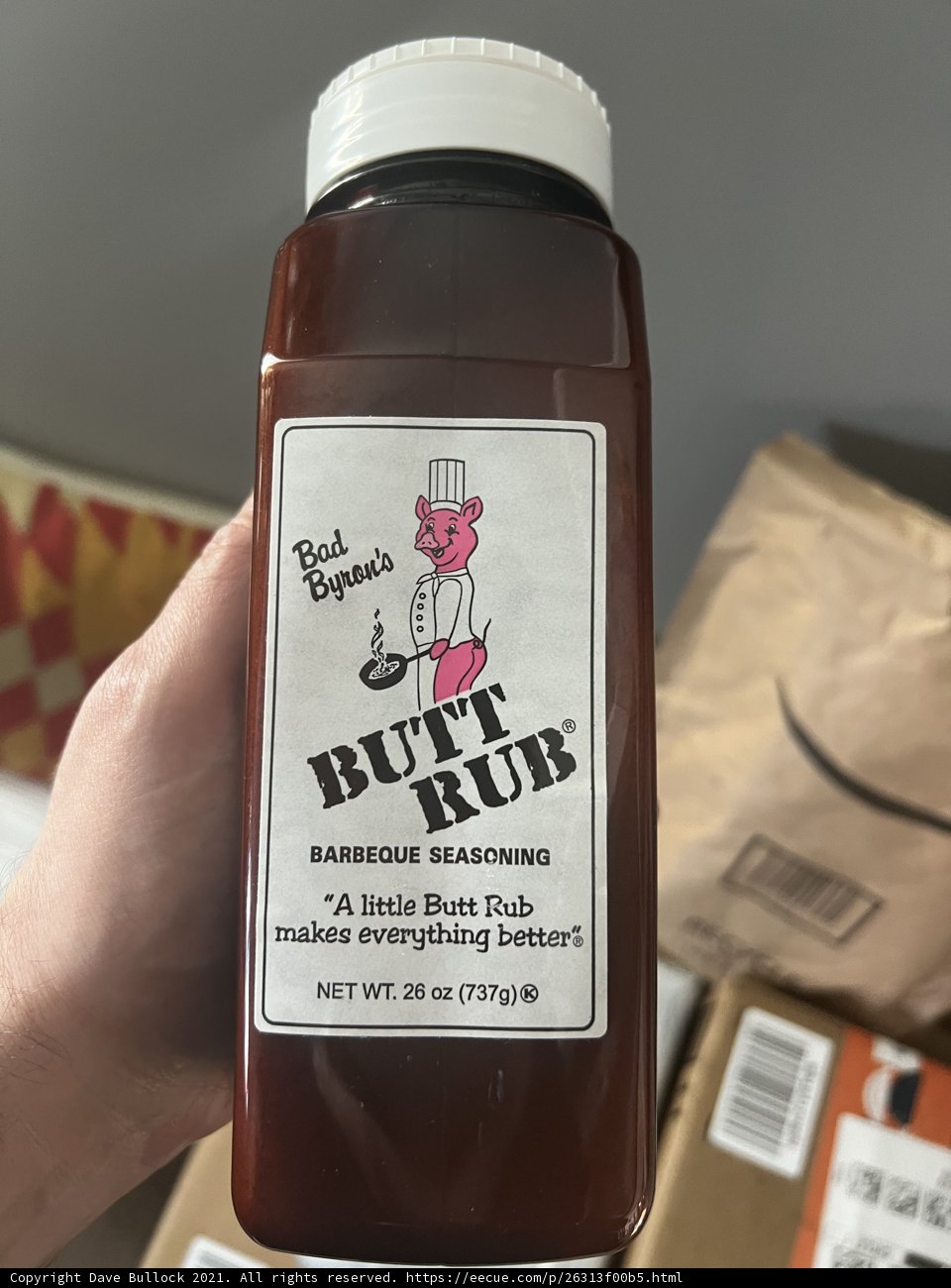 Butt Rue Perfume Bottle