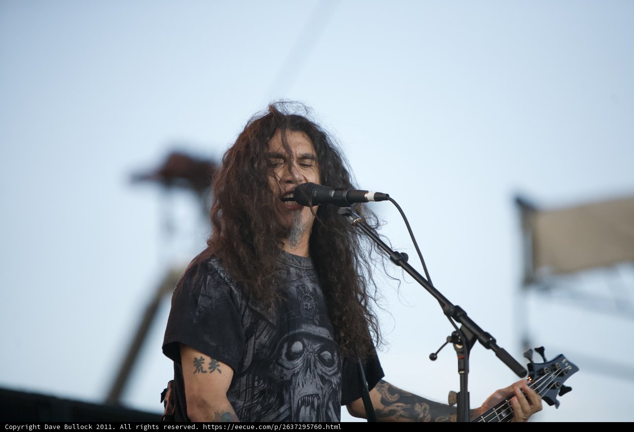 Tom Araya Rocks the Big Four Festival