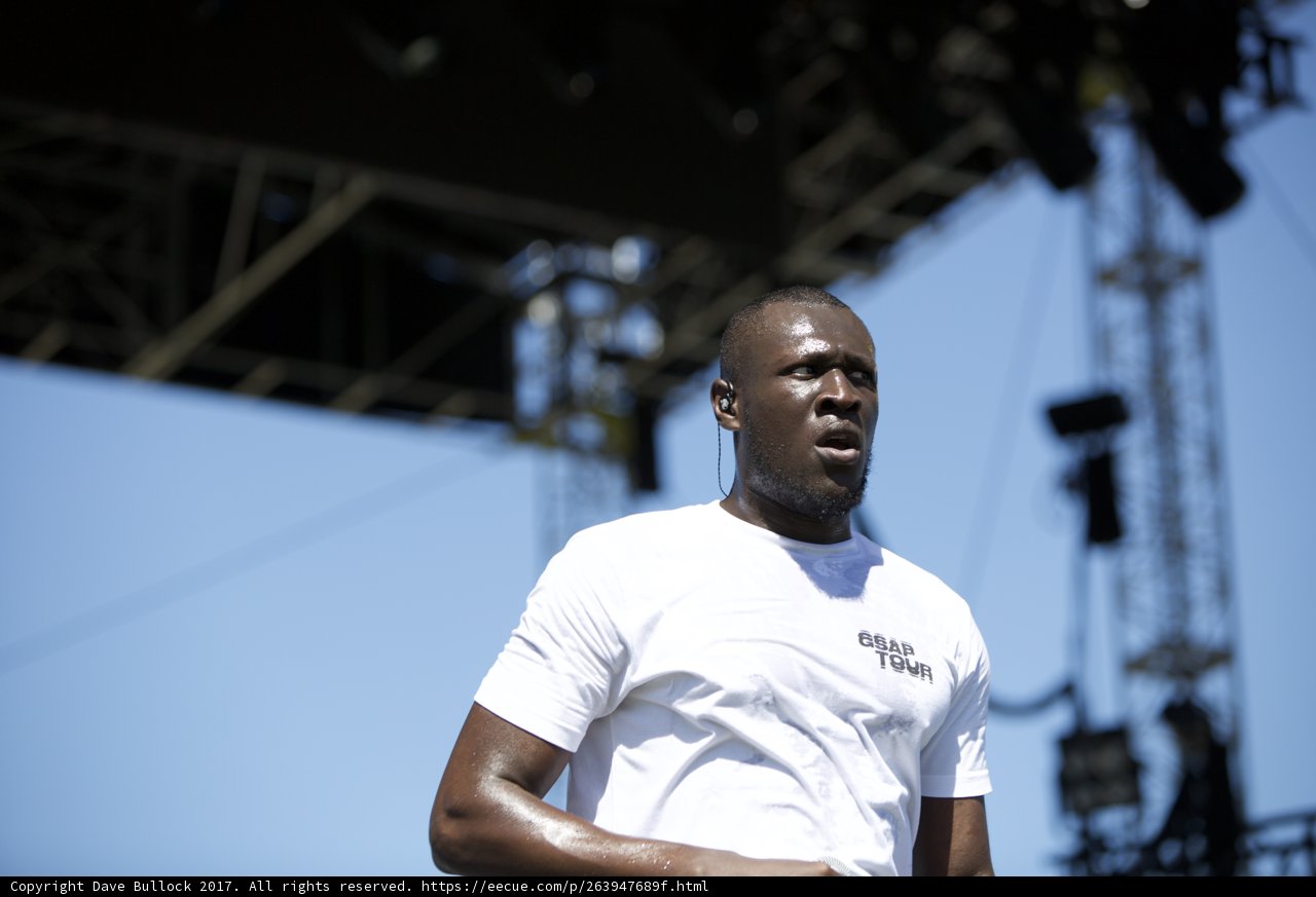 Stormzy takes the Coachella stage in a classic white tee