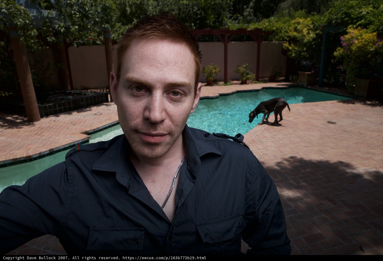 Poolside Selfie