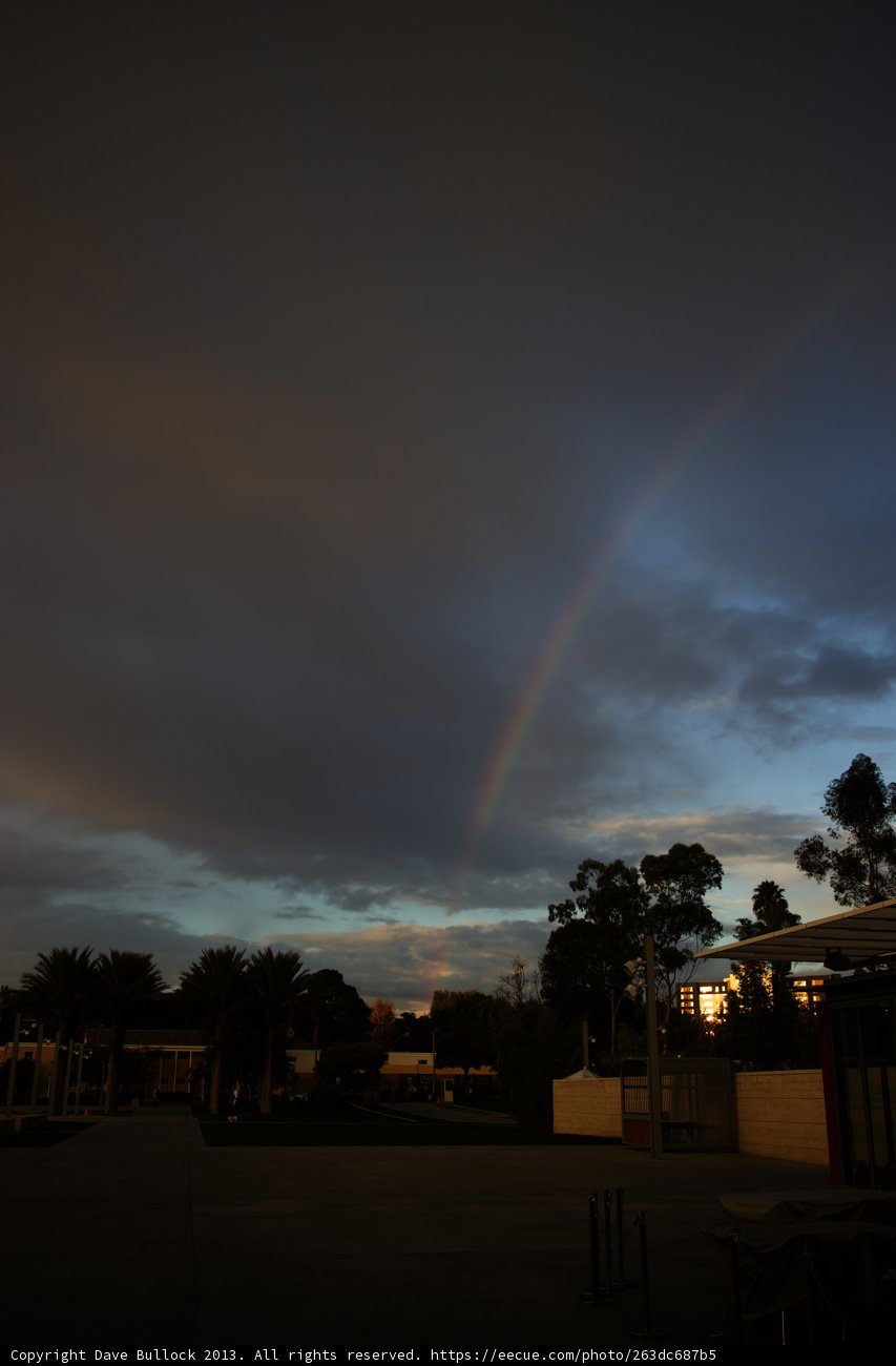 Rainbow over Altadena