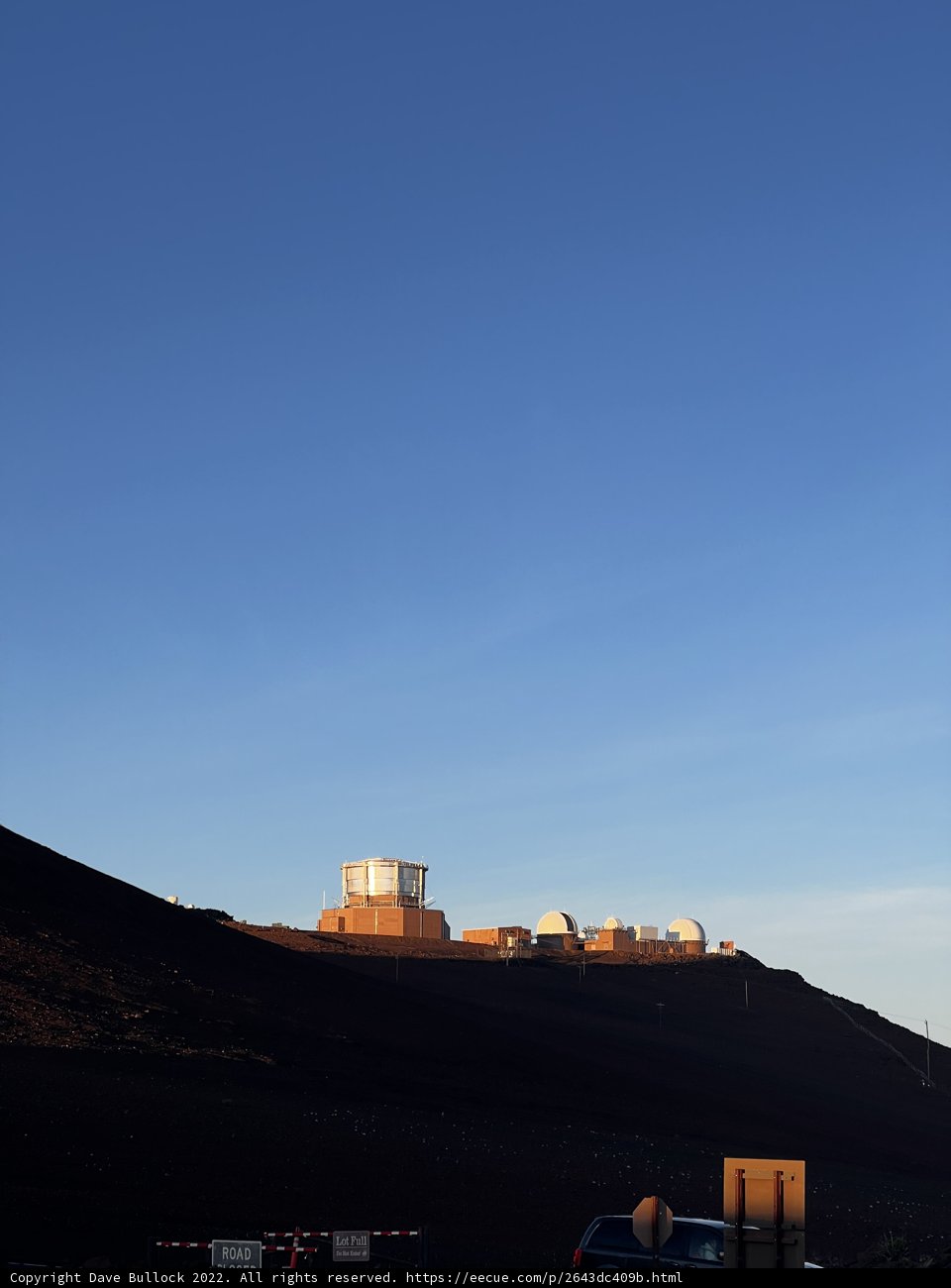 Sunset over Haleakalā