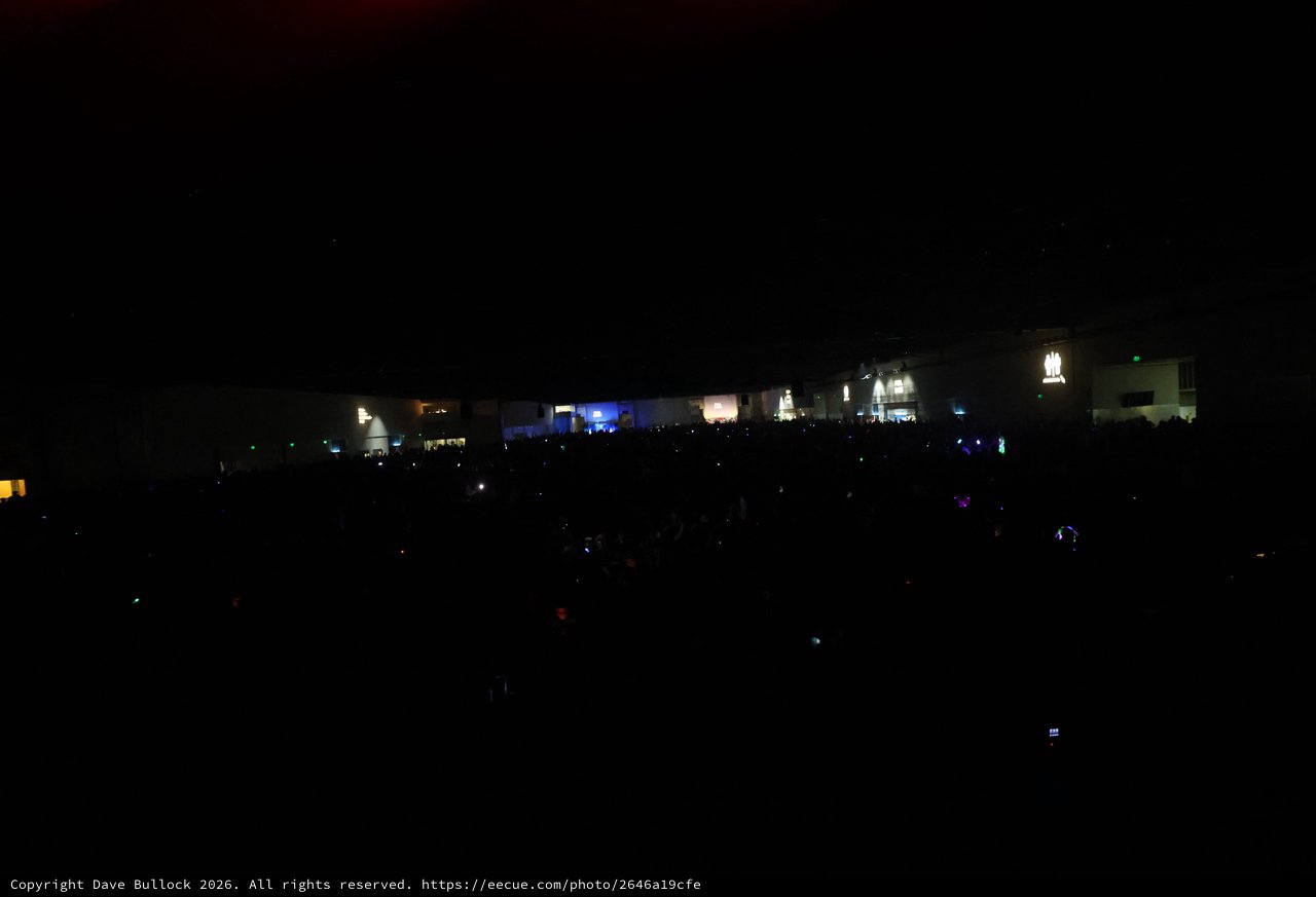 Massive Crowd Gathered at Wobbleland Festival Night