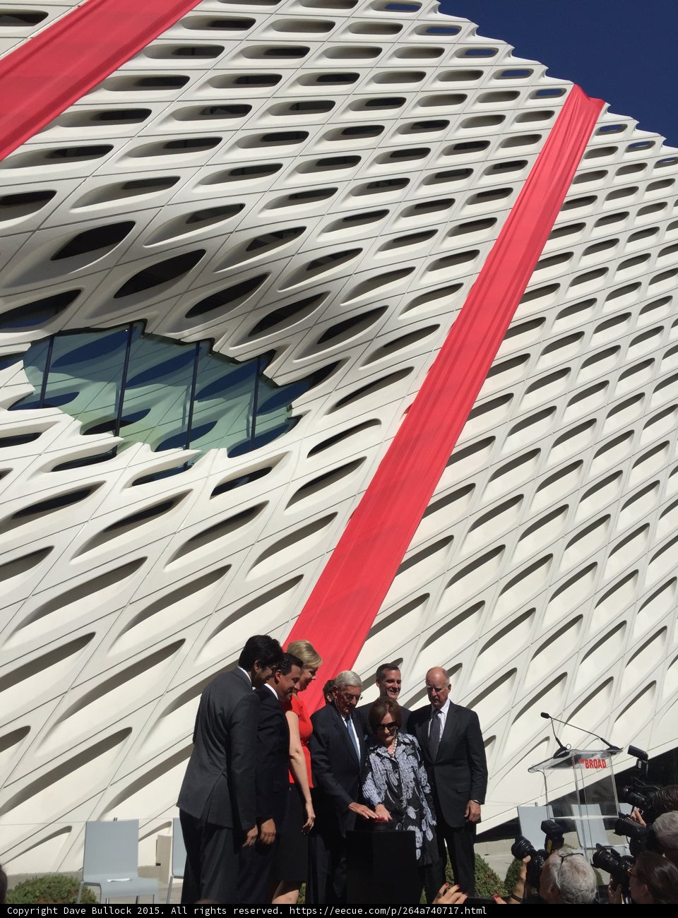 Opening of The Broad building