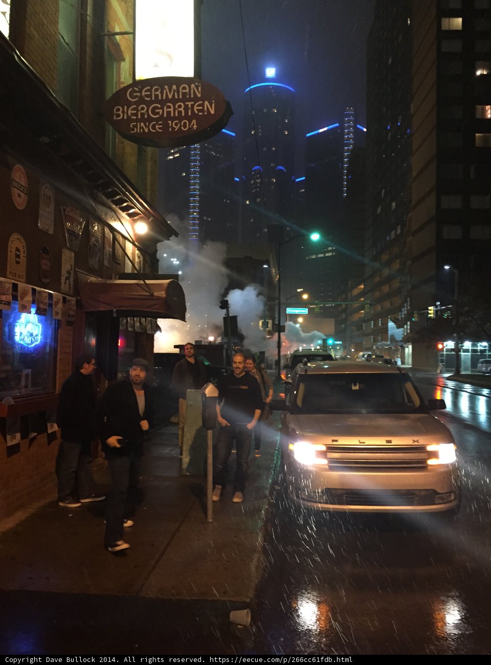Night Walk in the Metropolis