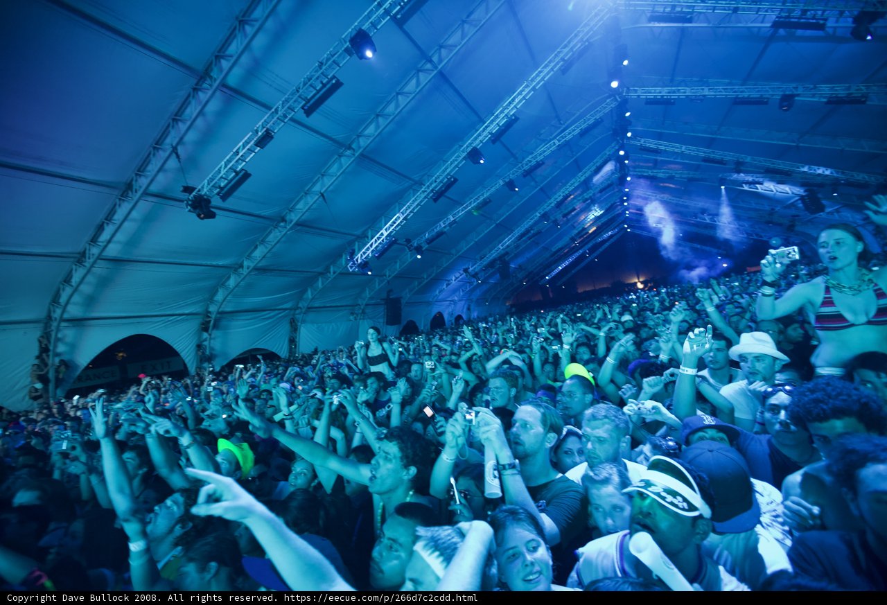 Emma Stone Rocks Out at Coachella 2008