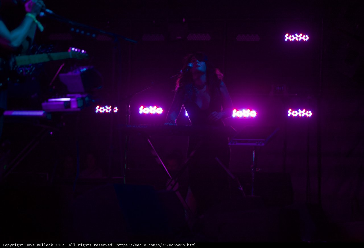 Keyed Up in Purple Light