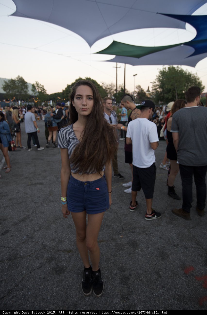 Long Hair Festival Portrait