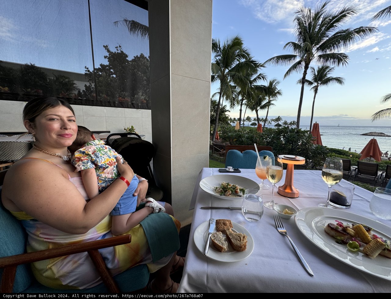 Serene Sunset Dining at Aulani