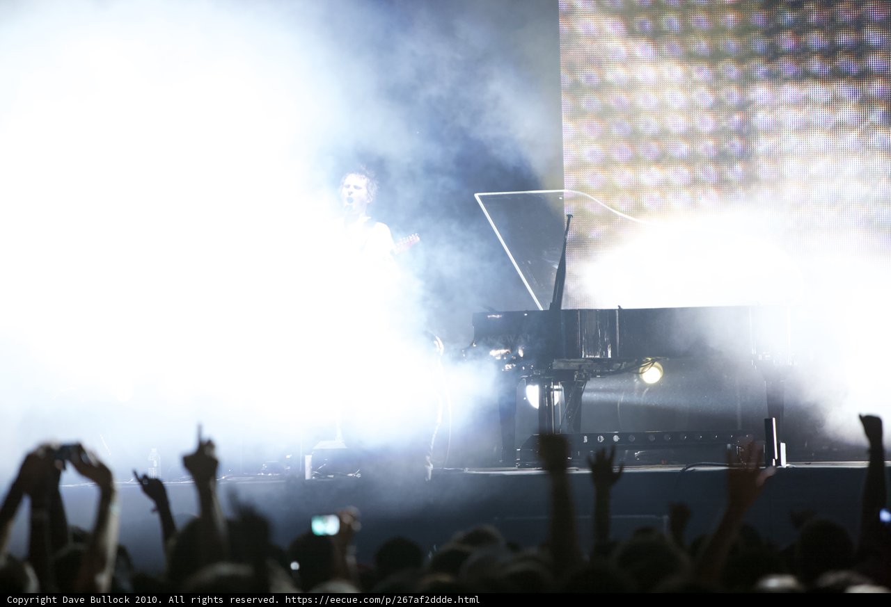 Smoke and Sounds: Matthew Bellamy at Coachella 2010