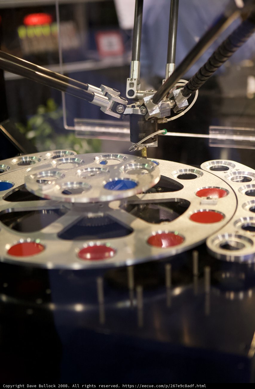 Clock-making Machine at the Robot Automation Show