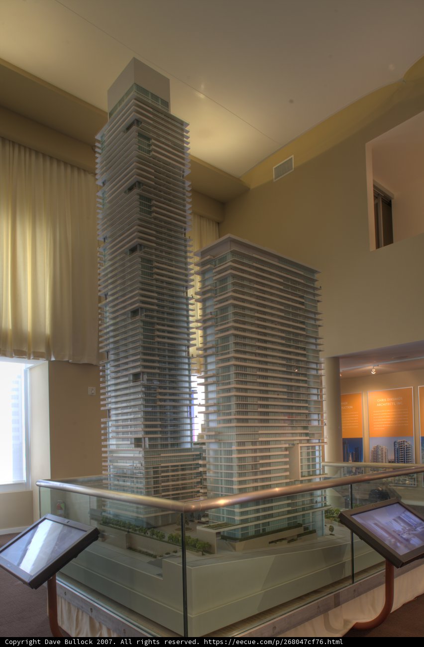 Model Building on Display in Museum