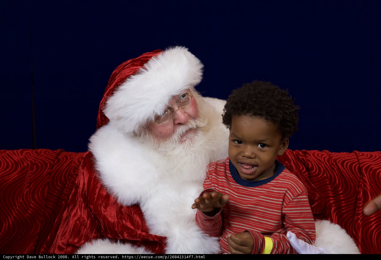 Christmas wishes with Santa