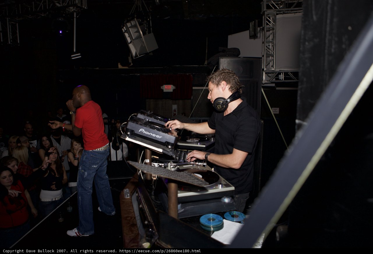 Funky Mix on the Nightclub Stage