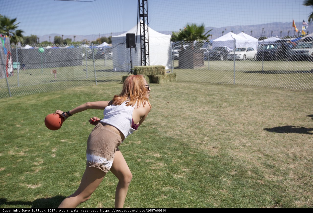 Frisbee Fun in the Coachella Valley