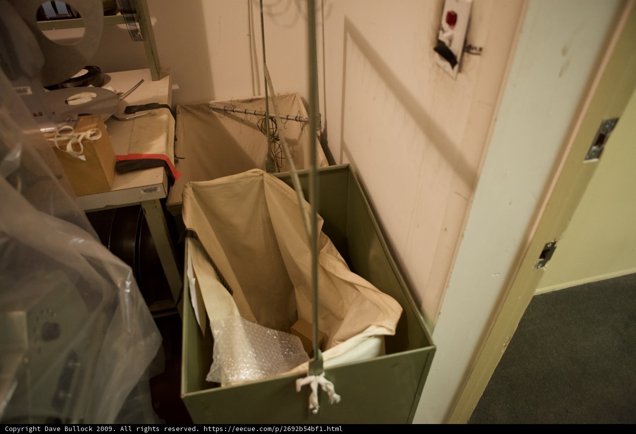 Green Bin with Bag Inside