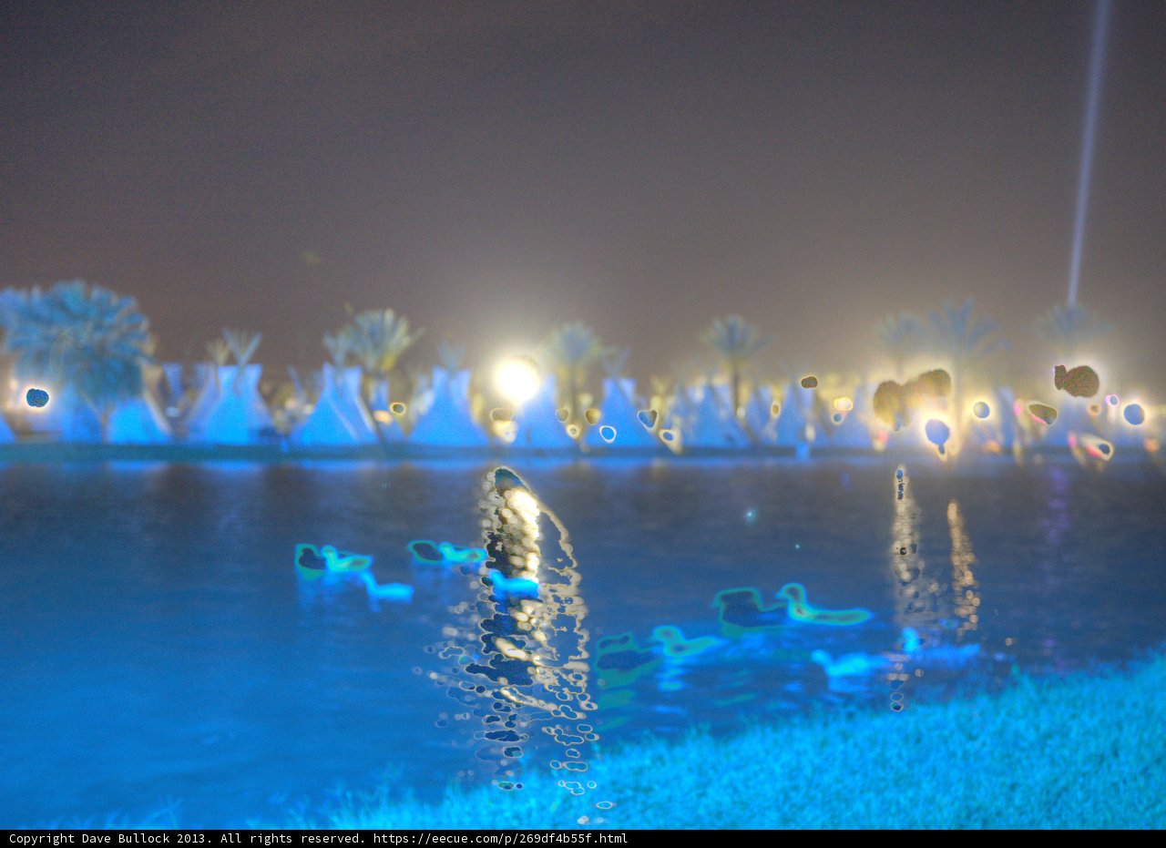 Water Night Flare
