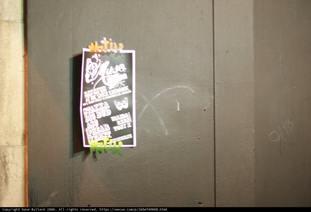 Graffiti on the Black Wall