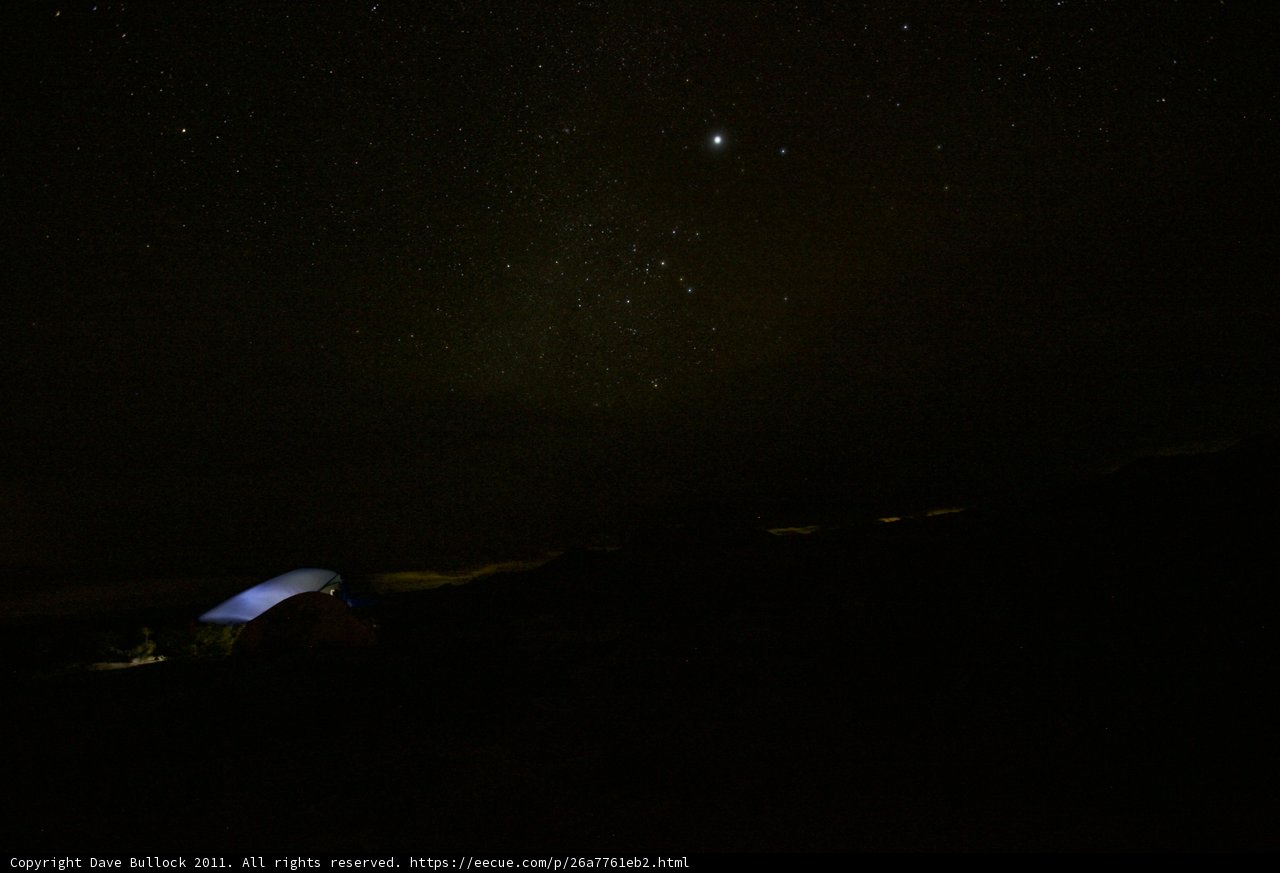 Starry Night Camping