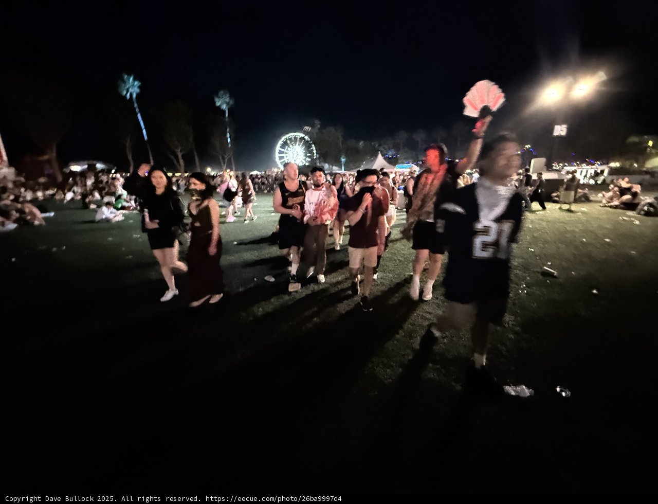 Night Stroll Amidst the Festival