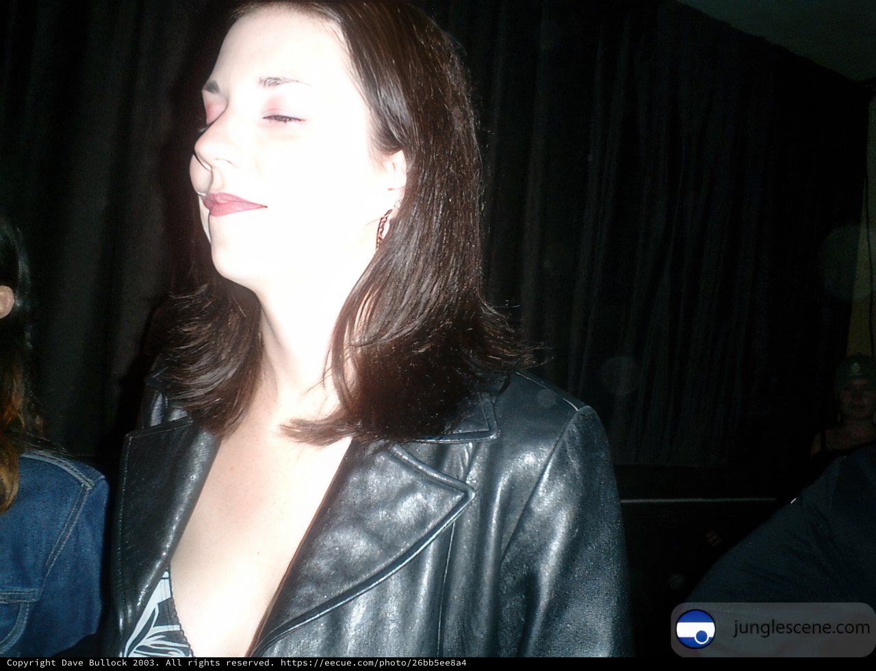 Edgy in Black Leather