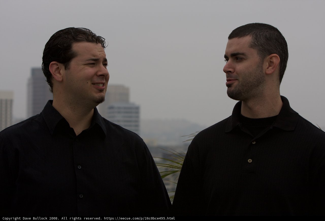 Two Men Enjoying the Outdoors