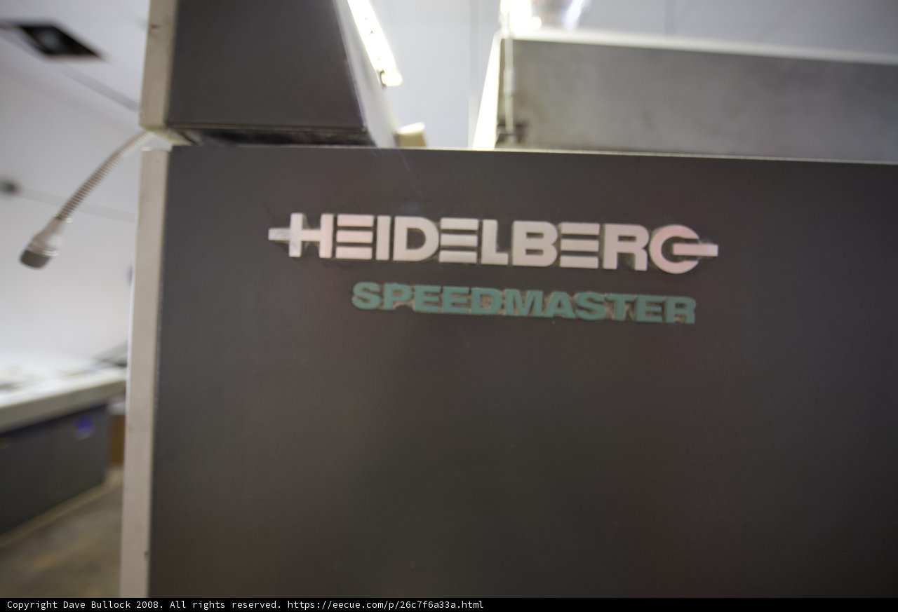 Heidelberg Speedmaster Model 5