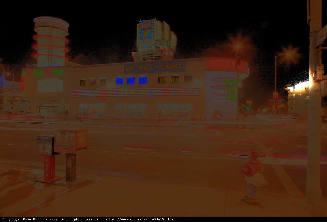 Urban Intersection at Night
