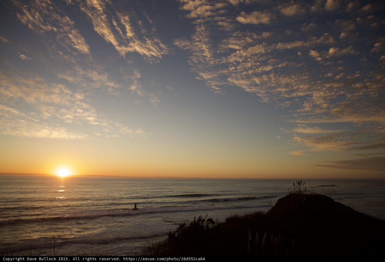 Golden Hour at Halfmoon Bay