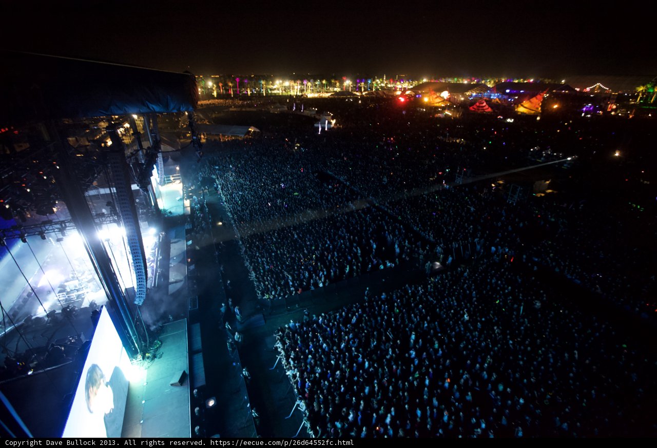 Illuminating the Night Sky at Coachella