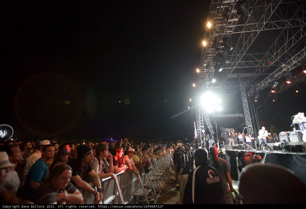 Concert Crowd Lights Up the Night Sky