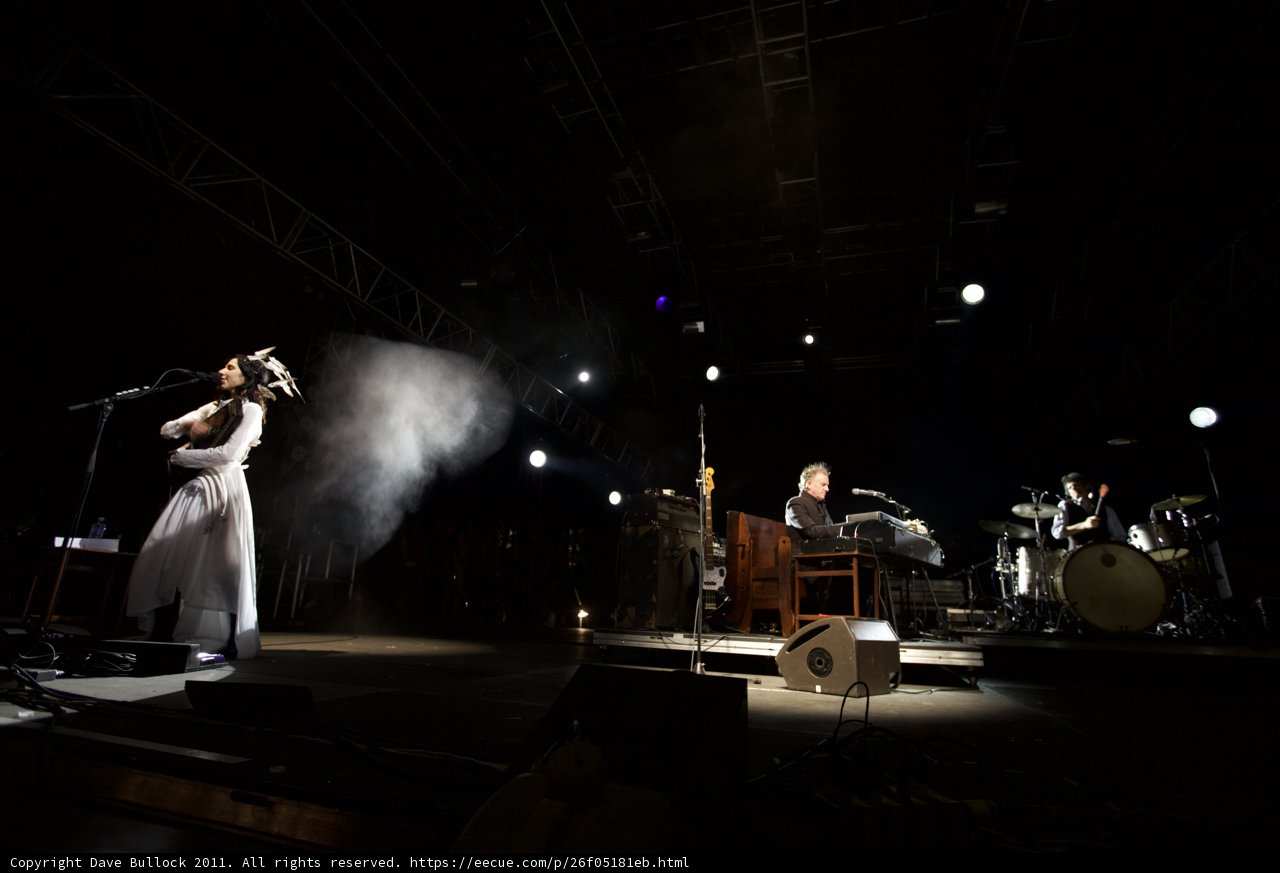 PJ Harvey and Mick Harvey Perform at Coachella 2011