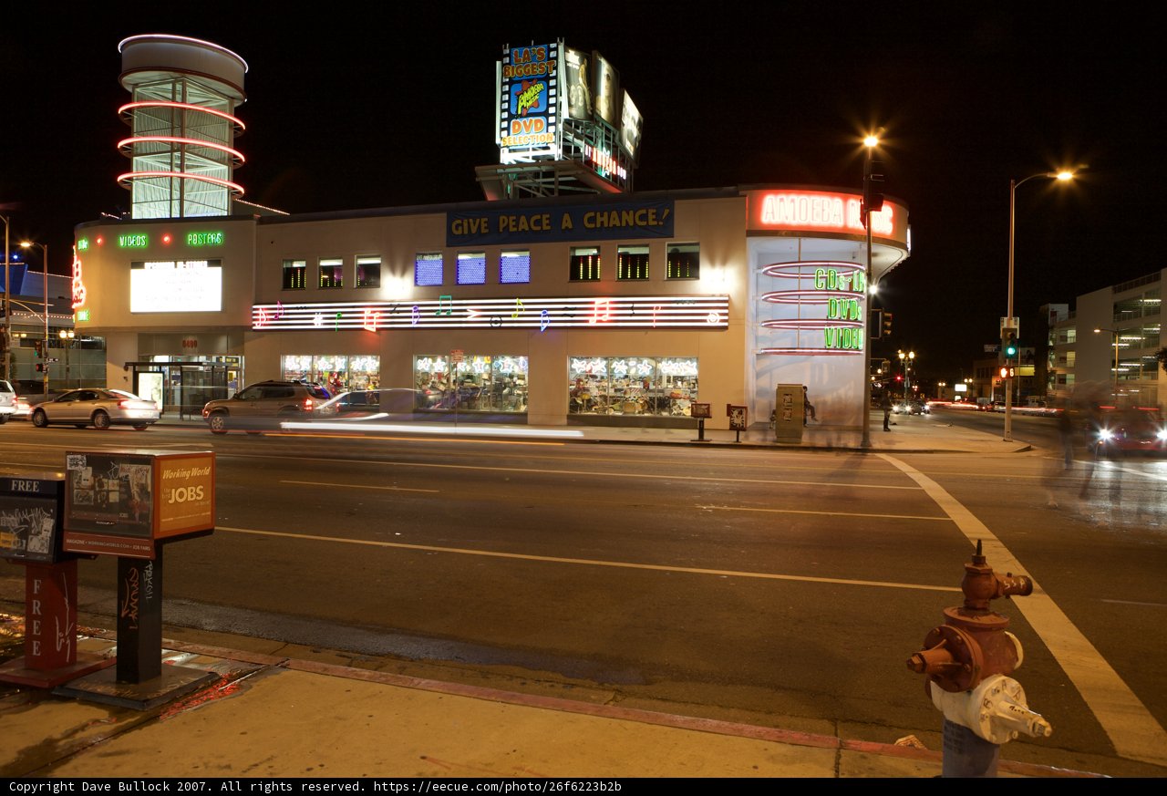 Night Scene at the City Gas Station