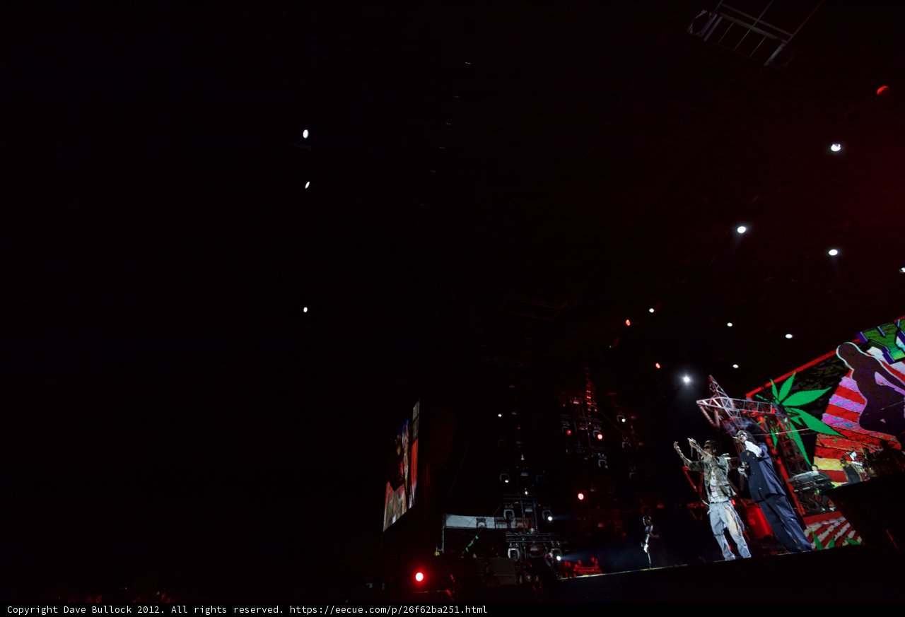 Rocking the Night Sky at Coachella