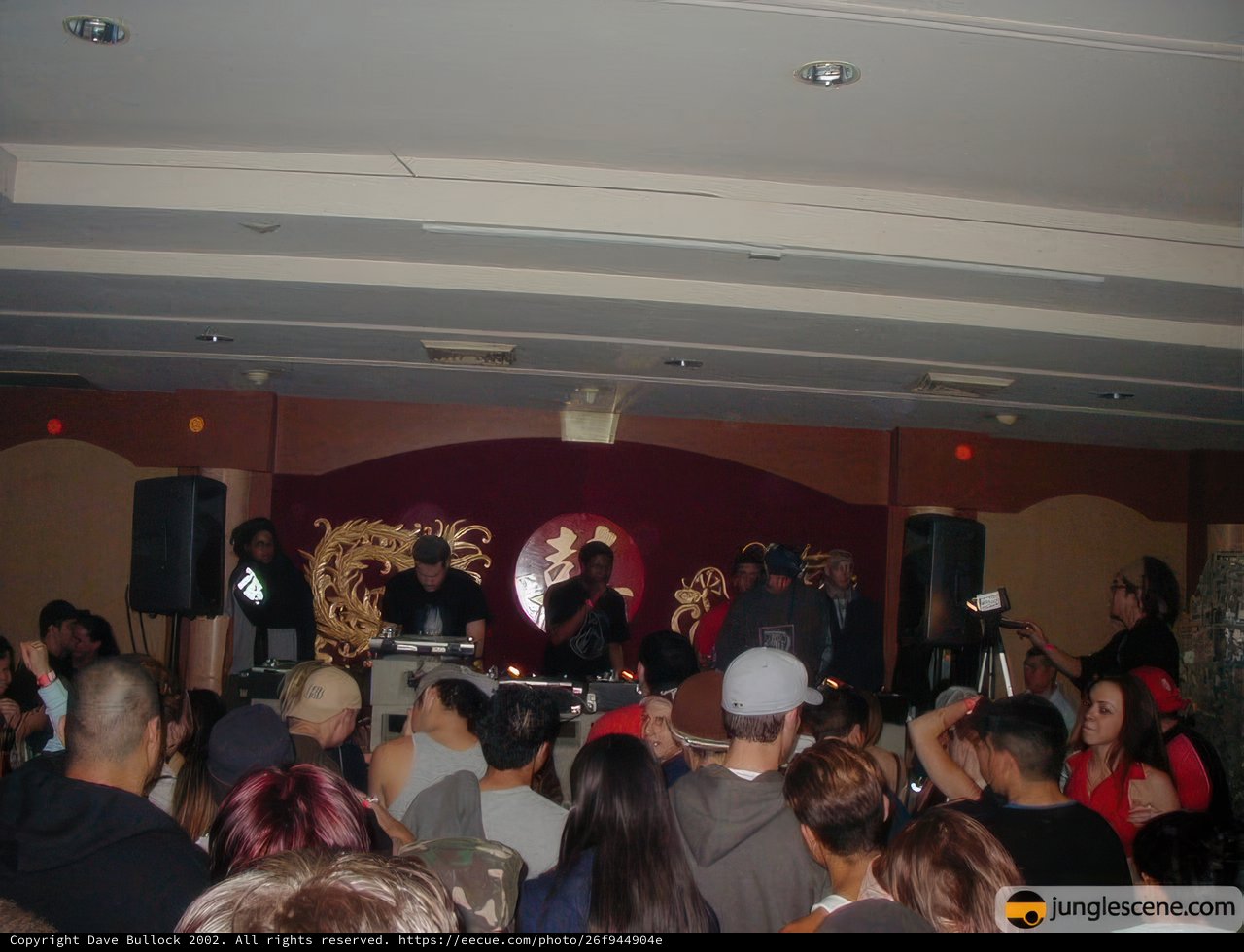 Urban Nightlife at Club with DJ