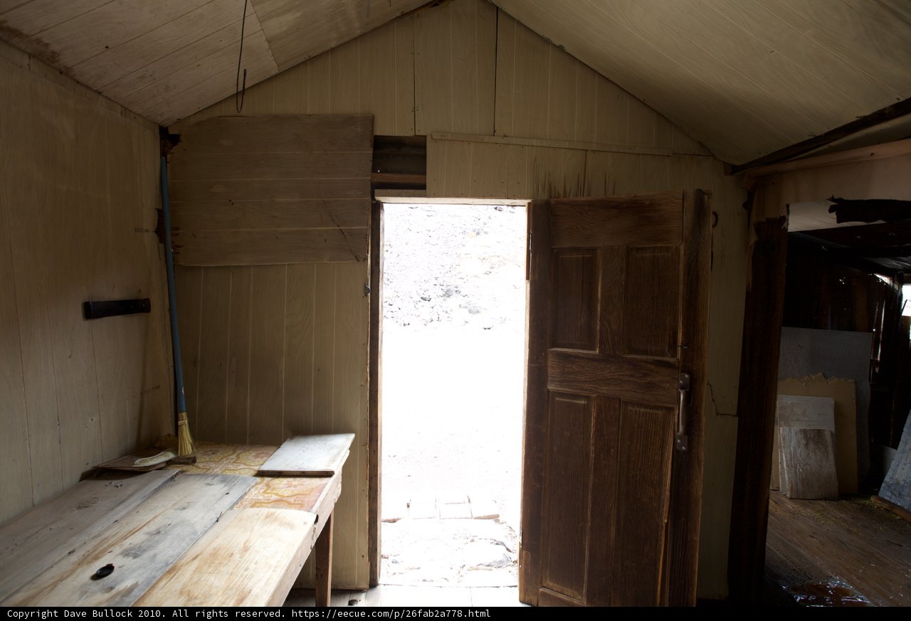 The Plywood Door to Rustic Comfort