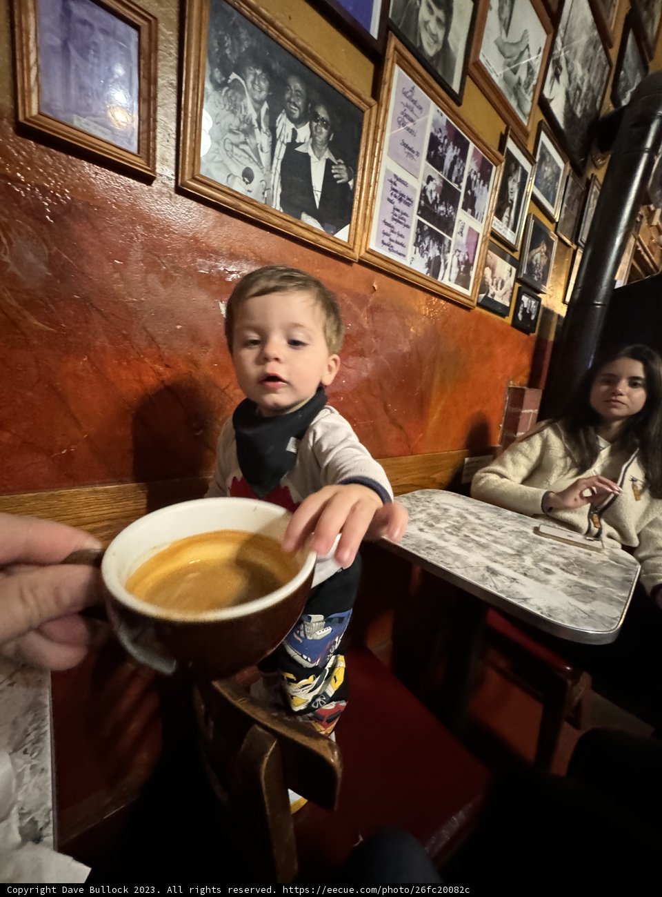 Young Coffee Connoisseur in San Francisco - October 2023